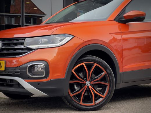 Volkswagen T-Cross 1.0 TSI ORANGE-STYLE EDITION CARPLAY CRUISE CONTROL AIRCO LED LMV PDC ActivLease financial lease
