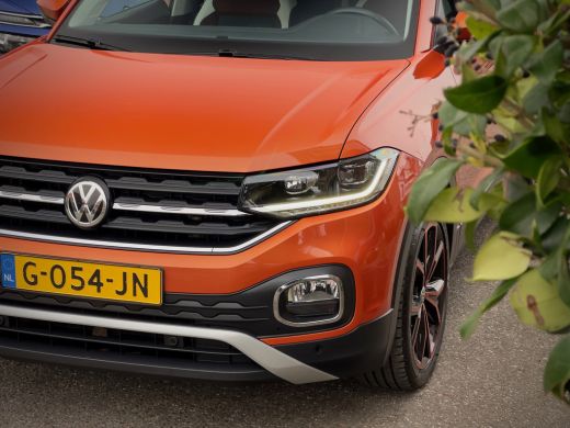 Volkswagen T-Cross 1.0 TSI ORANGE-STYLE EDITION CARPLAY CRUISE CONTROL AIRCO LED LMV PDC ActivLease financial lease