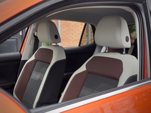 Volkswagen T-Cross 1.0 TSI ORANGE-STYLE EDITION CARPLAY CRUISE CONTROL AIRCO LED LMV PDC ActivLease financial lease