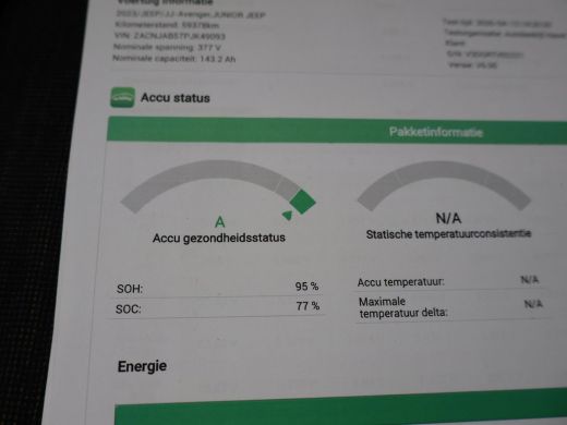 Jeep Avenger LONGITUDE 54 kWh 95% SOH - BTW - APPLE CARPLAY | DEALER ONDEROUDEN | NAVIGATIE | VIRTUAL COCKPIT ActivLease financial lease