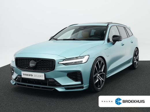Volvo  V60 T8 Plug-in hybrid AWD Ultra Dark HEICO | Custum Wrap | 21" | Extra getint glas | Full-LED koplamp...
