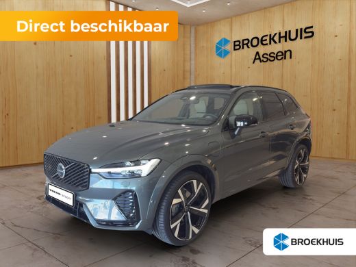 Volvo  XC60 2.0 T6 Plug-in hybrid AWD Ultra Black Edition | Luchtvering | 360 Camera | Keyless entry | Bower ...