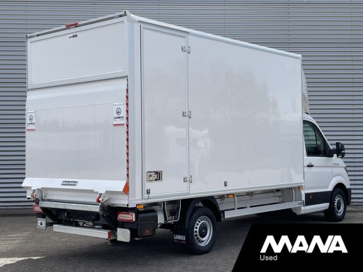 MAN TGE 3.140 140PK Nieuw Bakwagen Laadklep Airco Cruise PDC Lat om lat ActivLease financial lease
