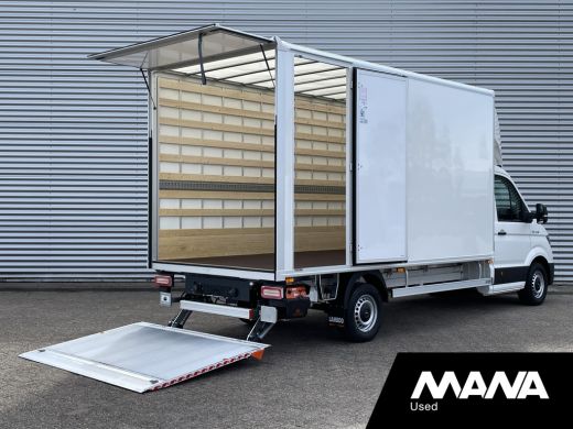 MAN TGE 3.140 140PK Nieuw Bakwagen Laadklep Airco Cruise PDC Lat om lat ActivLease financial lease
