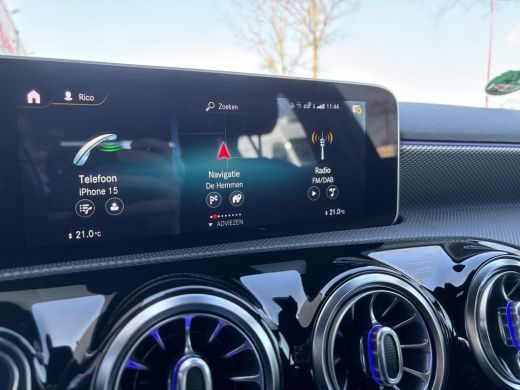 Mercedes-Benz A-Klasse 160 Business Solution Luxury | Sfeerverlichting | Mbux | Leer | Stoelverwarming ActivLease financial lease