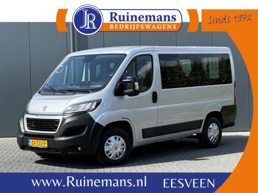 Peugeot Boxer 2.2 BlueHDI 141 PK / EURO 6 / L1H1 / 9 PERSOONS / AIRCO / CRUISE / PRIJS IS INCL !! / PERSONENBUS...