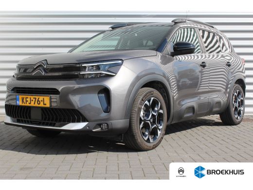 Citroën C5 Aircross 1.2 HYBRID 136PK MAX AUTOMAAT / NAVI / LEDER / CLIMA / FULL-LED / PDC / 18" LMV / CAMERA / KEYLES...