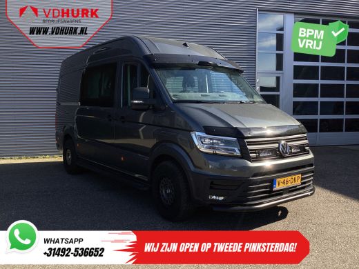 Volkswagen Crafter 2.0 TDI 180 pk DSG Aut. L3H3 DC Dubbel Cabine LED/ Adapt.Cruise/ Carplay/ Gev.Stoel/ Airco/ Navi/...
