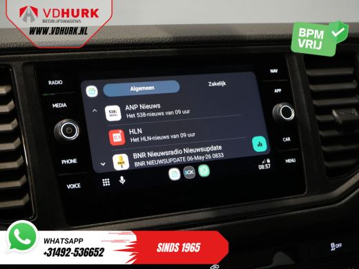 Volkswagen Crafter 2.0 TDI 180 pk DSG Aut. L3H3 DC Dubbel Cabine LED/ Adapt.Cruise/ Carplay/ Gev.Stoel/ Airco/ Navi/... ActivLease financial lease