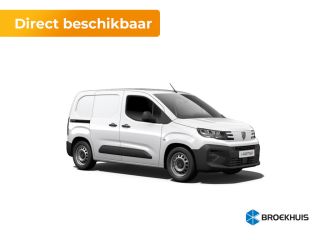 Peugeot Partner Standaard - Elektrisch | Elektrisch verstelbare en verwarmbare buitenspiegels | Parkeersensoren a...
