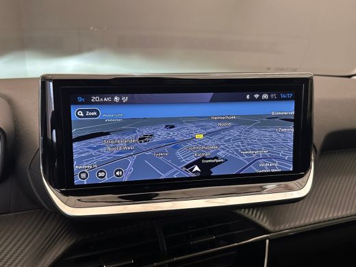 Peugeot 208 1.2 Hybrid 110 e-DCS6 Allure Camera | Navigatie | Carplay | Leder/Stof | Digitaal Dashboard | 16"... ActivLease financial lease