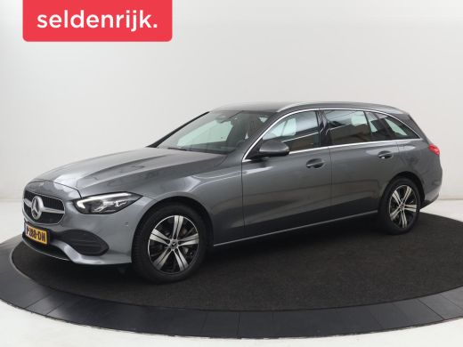 Mercedes-Benz C-Klasse 300e Luxury Line | SOH 92% | Leder | Trekhaak | Stoelverwarming | Sfeerverlichting | Carplay | Fu...