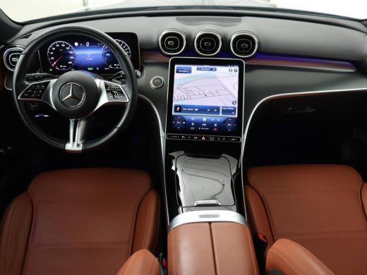 Mercedes-Benz C-Klasse 300e Luxury Line | SOH 92% | Leder | Trekhaak | Stoelverwarming | Sfeerverlichting | Carplay | Fu... ActivLease financial lease
