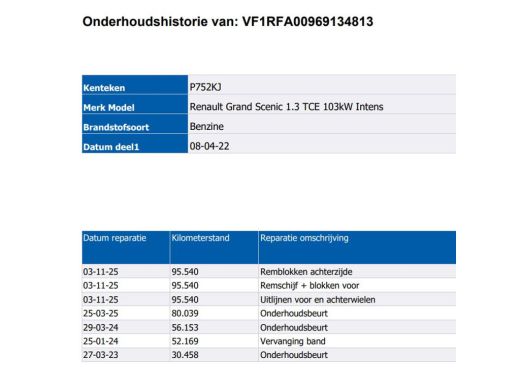 Renault Grand Sc&eacute;nic 1.3 TCe 141pk Techno 7Pers. / Trekhaak / Airco-ecc./ Navigatie / Pdc. / Apk nieuw ActivLease financial lease