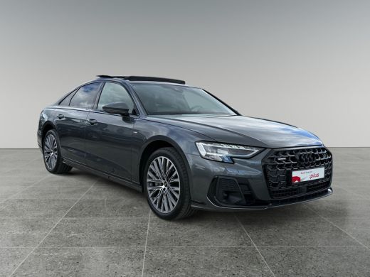 Audi A8 60 449pk TFSI e quattro Glazen panoramadak | S line-exterieurpakket |	Leder Valcona ActivLease financial lease