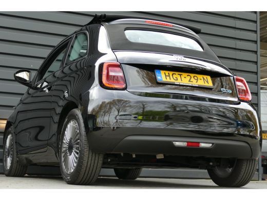 Fiat 500C EV 95PK 24KWH ICON CABRIO / NAVI / CLIMA / VOUWDAK / 16"LMV / STOELVERWARMING / BLUETOOTH / CRUIS... ActivLease financial lease