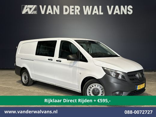 Mercedes-Benz Vito 114 CDI 136pk Automaat L3H1 Dubbele Cabine Euro6 *Rijklaar Direct Rijden* Airco | 5-Zits | Cruise...