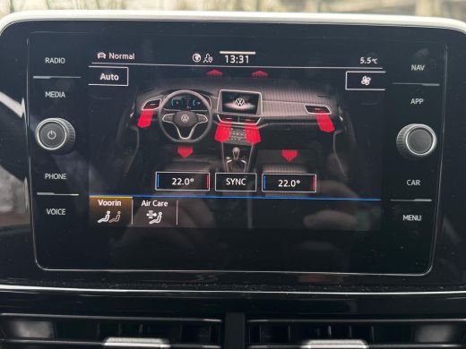 Volkswagen T-Roc 1.5 TSI 150PK DSG R-LINE SPORT LED/NAVI/CARPLAY/FABRIEKS GARANTIE ActivLease financial lease