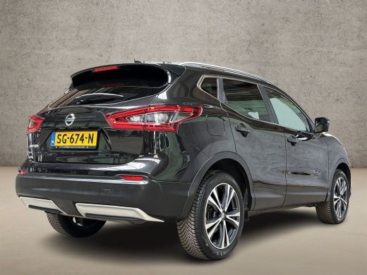 Nissan QASHQAI 1.2 N-Connecta (PANORAMADAK, NAVIGATIE, 360 CAMERA, GETINT GLAS, KEYLESS, SPORTSTOELEN, CRUISE, P... ActivLease financial lease