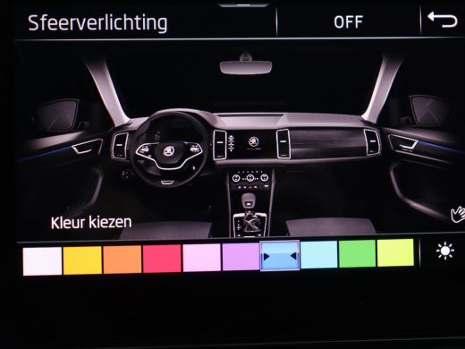 Skoda Kodiaq 1.5 TSI Style | Trekhaak | Stoelverwarming | Carplay | Sfeerverlichting | Memory | Keyless | Full... ActivLease financial lease