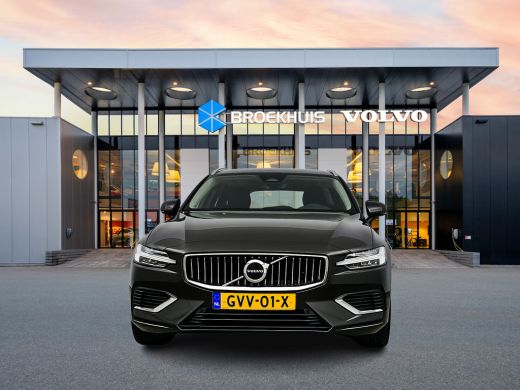 Volvo  V60 T6 Recharge Plus Bright | 19" | Trekhaak | Leder | Elektrisch verst. Stoelen | Stoel/Stuur/achter... ActivLease financial lease