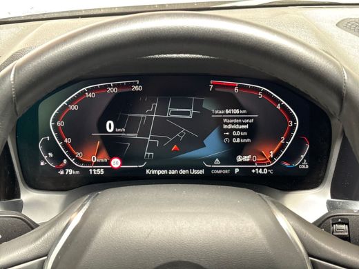 BMW 3 Serie 318i Sport Line 156Pk Automaat (VIRTUAL COCKPIT, DEALER ONDERHOUDEN, GROOT NAVI, LEDER, ZWART HEM... ActivLease financial lease