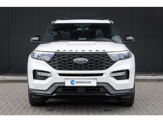 Ford Explorer 3.0 V6 457PK E.B. PHEV ST-Line | Verlengde garantie tot 07-2028! | Trekhaak | Parelmoer Metallic ... ActivLease financial lease
