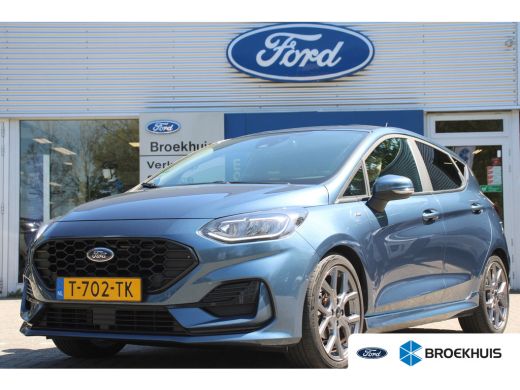 Ford Fiesta 1.0EB Hybrid ST-Line X | NL-AUTO! | 1E EIGENAAR! | TREKHAAK | CAMERA | B&O | CRUISE | DRAADLOZE L...