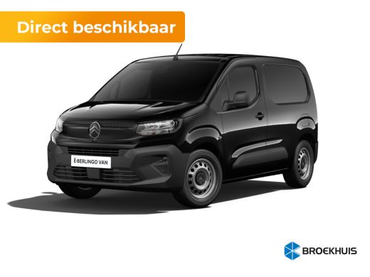 Citroën &euml;-Berlingo Standaard - Elektrisch | Elektrisch verstelbare en verwarmbare buitenspiegels | Parkeersensoren a...