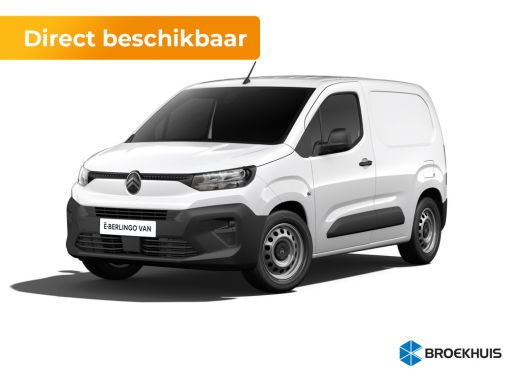 Citroën &euml;-Berlingo Standaard - Elektrisch | Elektrisch verstelbare en verwarmbare buitenspiegels | Parkeersensoren a...