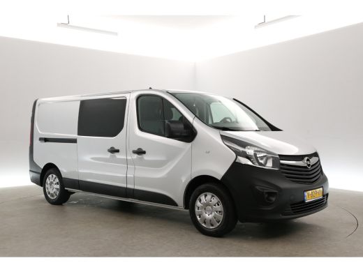 Opel Vivaro 1.6 CDTI L2H1 | DC | 6 Zits | Airco | Cruise | Trekhaak | Navi | Parkeersens. ActivLease financial lease