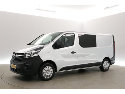Opel Vivaro 1.6 CDTI L2H1 | DC | 6 Zits | Airco | Cruise | Trekhaak | Navi | Parkeersens. ActivLease financial lease