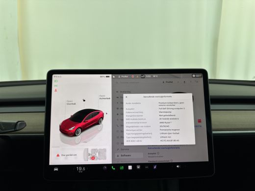 Tesla Model 3 Standard RWD Plus 60 kWh [ 3-Fase-11kW ] {SOH-87%} (INCL-BTW) Aut. *PANO | AUTOPILOT | LEATHER | ... ActivLease financial lease