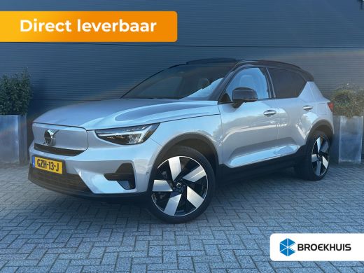 Volvo  EX40 Single Motor Extended Range Ultra 82 kWh | Wool Blend! | Trekhaak | 20" velg | 360 camera | Pano ...