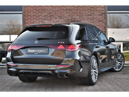 Mercedes-Benz E-Klasse Estate AMG 53 4M+ Pano Superscreen Trekh Burm HUD Distronic Night ActivLease financial lease