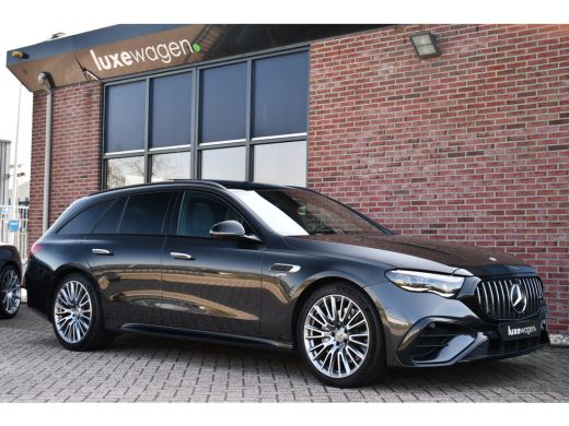 Mercedes-Benz E-Klasse Estate AMG 53 4M+ Pano Superscreen Trekh Burm HUD Distronic Night ActivLease financial lease