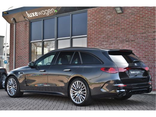 Mercedes-Benz E-Klasse Estate AMG 53 4M+ Pano Superscreen Trekh Burm HUD Distronic Night ActivLease financial lease