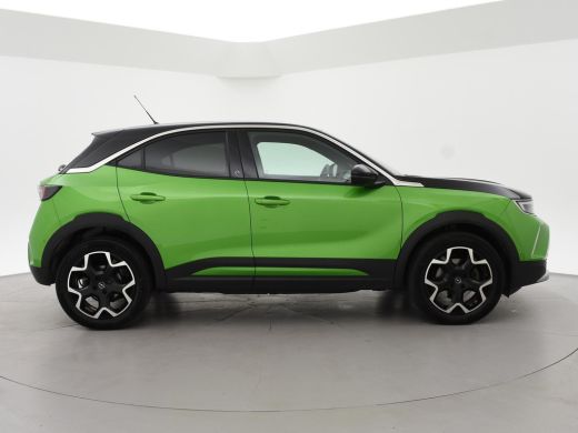 Opel Mokka-e ULTIMATE 50 KWH TWO TONE 94% SOH + LEDER/ALCANTARA | STOEL/STUURVERW. | 18 INCH | MATCHA GREEN ActivLease financial lease