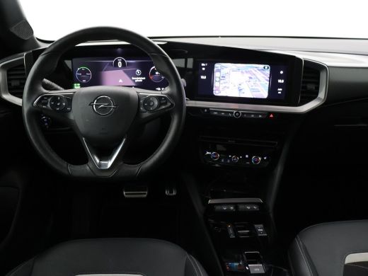 Opel Mokka-e ULTIMATE 50 KWH TWO TONE 94% SOH + LEDER/ALCANTARA | STOEL/STUURVERW. | 18 INCH | MATCHA GREEN ActivLease financial lease