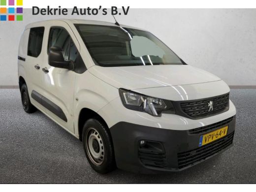 Peugeot Partner 1.2 Benzine 111PK Euro6 Premium / Airco / Navigatie / Cruise-ctr. / Schuifdeur + Raam / Radio mul...
