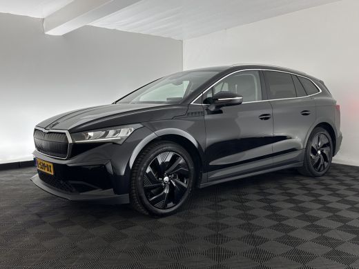 Skoda Enyaq iV 60 [ 3-Fase ] {SOH-87%} (INCL-BTW) *LEATHER-FABRIC | FULL-LED | ADAPTIVE-CRUISE | BLINDSPOT | DIG... ActivLease financial lease