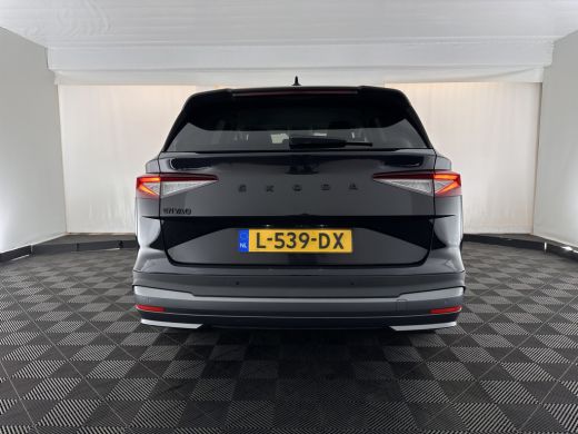 Skoda Enyaq iV 60 [ 3-Fase ] {SOH-87%} (INCL-BTW) *LEATHER-FABRIC | FULL-LED | ADAPTIVE-CRUISE | BLINDSPOT | DIG... ActivLease financial lease