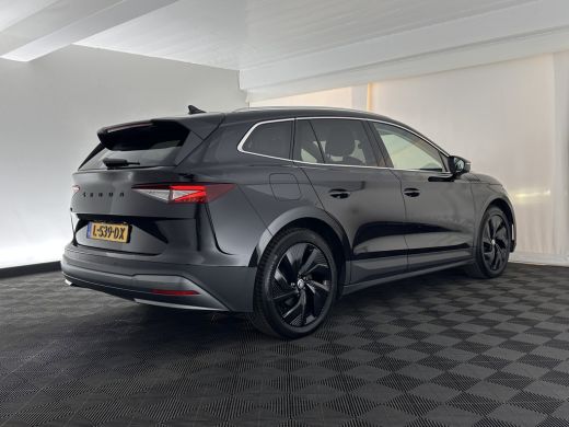 Skoda Enyaq iV 60 [ 3-Fase ] {SOH-87%} (INCL-BTW) *LEATHER-FABRIC | FULL-LED | ADAPTIVE-CRUISE | BLINDSPOT | DIG... ActivLease financial lease