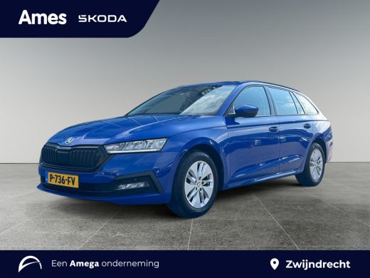 Skoda Octavia Combi 1.0 110pk e-TSI Business Edition Trekhaak uitklapbaar | Dodehoeksensoren | Parkeersensoren ...