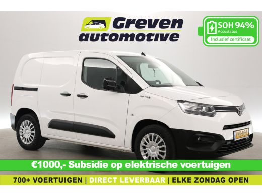 Toyota ProAce 50 kWh 136PK | Snelladen | SOH 94% | Airco | Cruise | Carplay | Navi | Parkeersens.