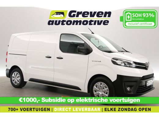 Toyota ProAce 75 kWh L2H1 | Snelladen | SOH 93% | Airco | Cruise | 3 Zits | Carplay | Navi