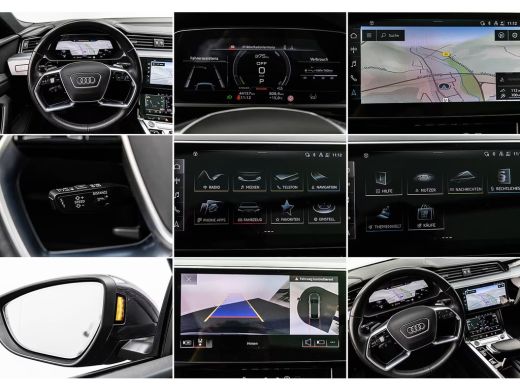 Audi e-tron 55 Quattro S-LINE 95 kWh (300kW/408pk) ** S-LINE, LEDER, ACC, HuD, PANORAMA, 20-inch LMV, ** 1e E... ActivLease financial lease