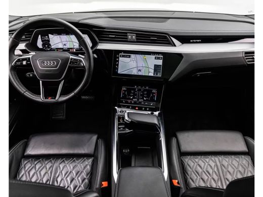 Audi e-tron 55 Quattro S-LINE 95 kWh (300kW/408pk) ** S-SPORTST, DIAMANT LEDER, B&O, PANORAMA, 21-inch LMV, *... ActivLease financial lease
