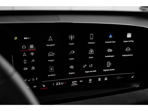 Audi Q6 e-tron S edition performance 100 kWh Panorama dak | Trekhaak | Elek. Stoel + geheugen | 360 camera | Led... ActivLease financial lease