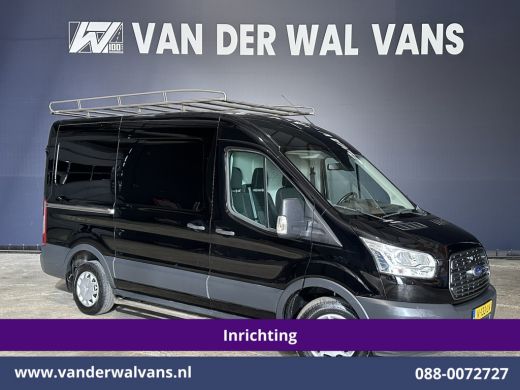 Ford Transit 2.0 TDCI 130pk L2H2 inrichting Euro6 Airco | Camera | Imperiaal | Sidebars | Trekhaak 2540kg Crui...